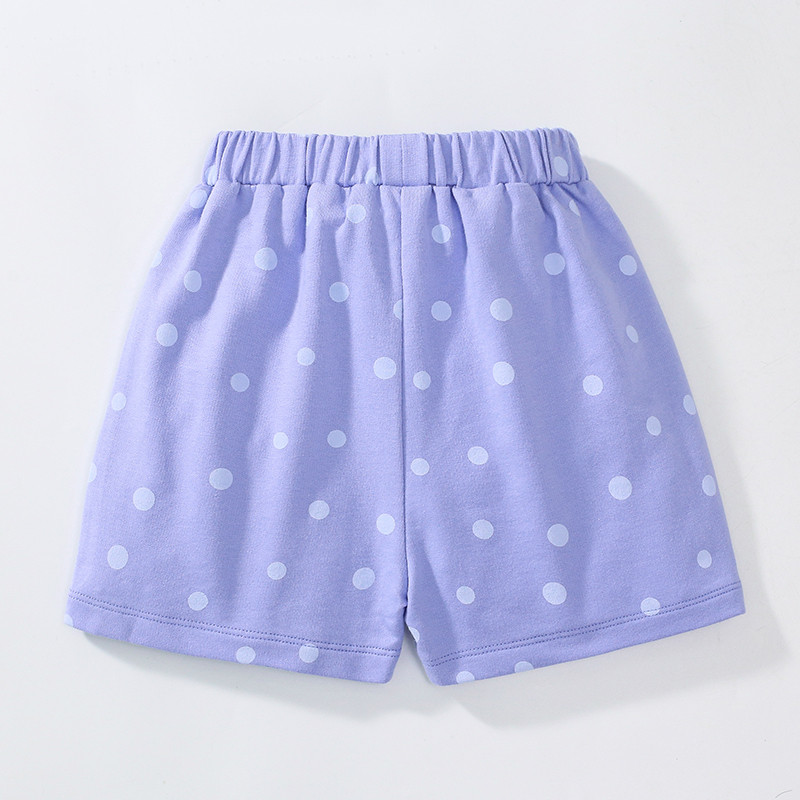 Little maven 2024 Ljetne kratke hlače za dječake Pamuk, meka i udobna Dječja odjeća Žirafa iz crtića, djeca 2-7 godina