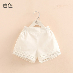 2024. Novo ležerno 2 3 4 5 6 7 8 9 10 godina Dječje modne pamučne čipkaste jednobojne ljetne kratke hlače za djecu, djevojčice