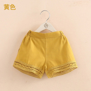 2024. Novo ležerno 2 3 4 5 6 7 8 9 10 godina Dječje modne pamučne čipkaste jednobojne ljetne kratke hlače za djecu, djevojčice