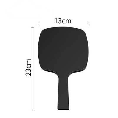 Ručno ogledalo za šminkanje za nadogradnju trepavica Četvrtasto ogledalo za šminkanje s ručkom Ručno ogledalo SPA Salon Kompaktna ogledala