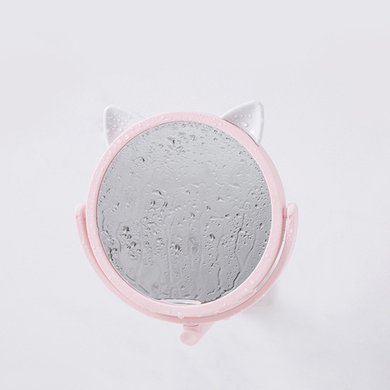 Salokāms rotējošs kosmētikas spogulis pie sienas stiprināms elastīgs spogulis Beauty tualetes spogulis kosmētikas vannas kosmētikas salokāmi vannas piederumi