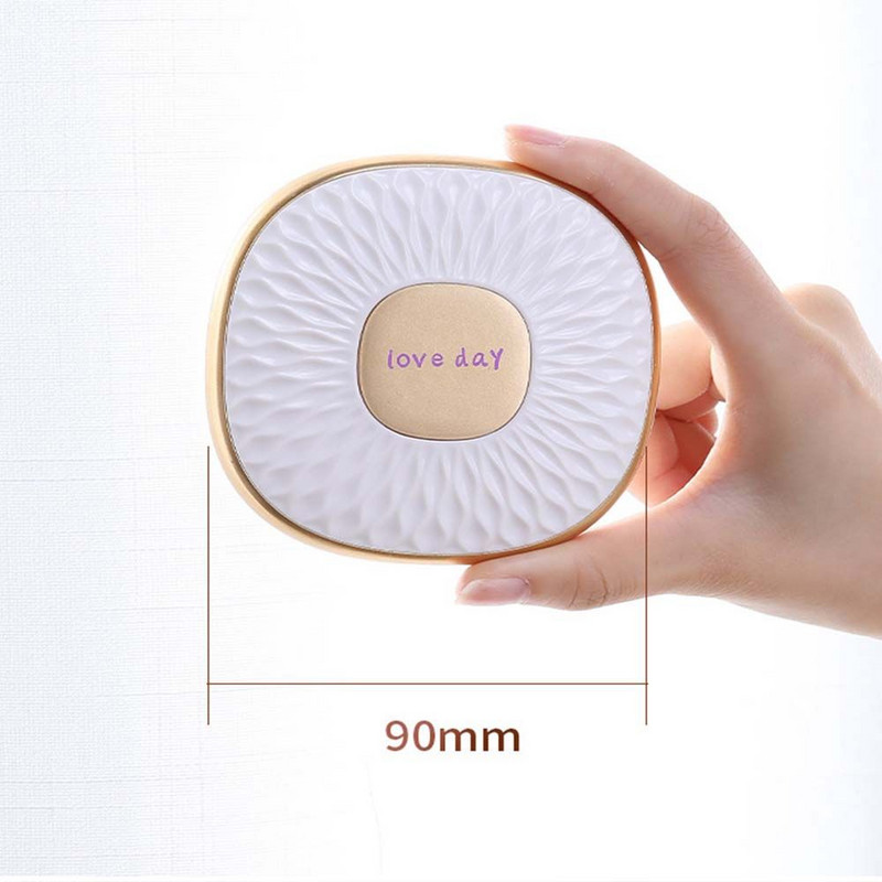 Oglindă de toaletă Oglinzi de mână Oglindă cosmetică de buzunar Mini oglindă de machiaj Oglindă de cosmetică pliabilă Oglindă compactă cu două fețe