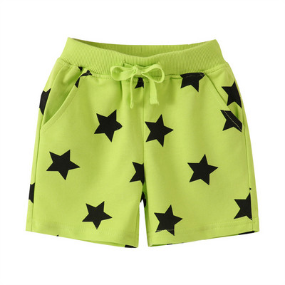 Jumping Meters 2-7T New Arrival Cars Baby Shorts Nyári húzózsinóros kisgyermek rövidnadrágok Eladó fiúk lányok ruházat nadrágok