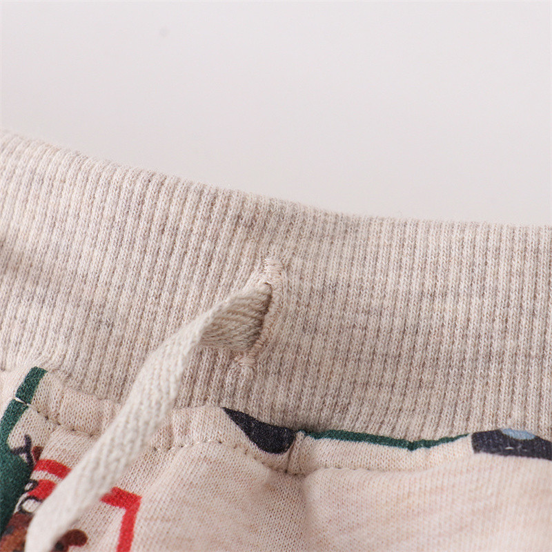 Jumping Meters 2-7T New Arrival Cars Baby Shorts Nyári húzózsinóros kisgyermek rövidnadrágok Eladó fiúk lányok ruházat nadrágok