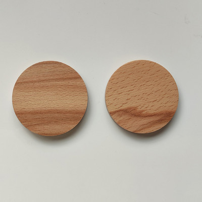 Tīra koka kosmētikas spogulis pārnēsājams spogulis grima spogulis studentu apaļš kosmētikas spogulis Maza princeses skaistuma tualetes spogulis