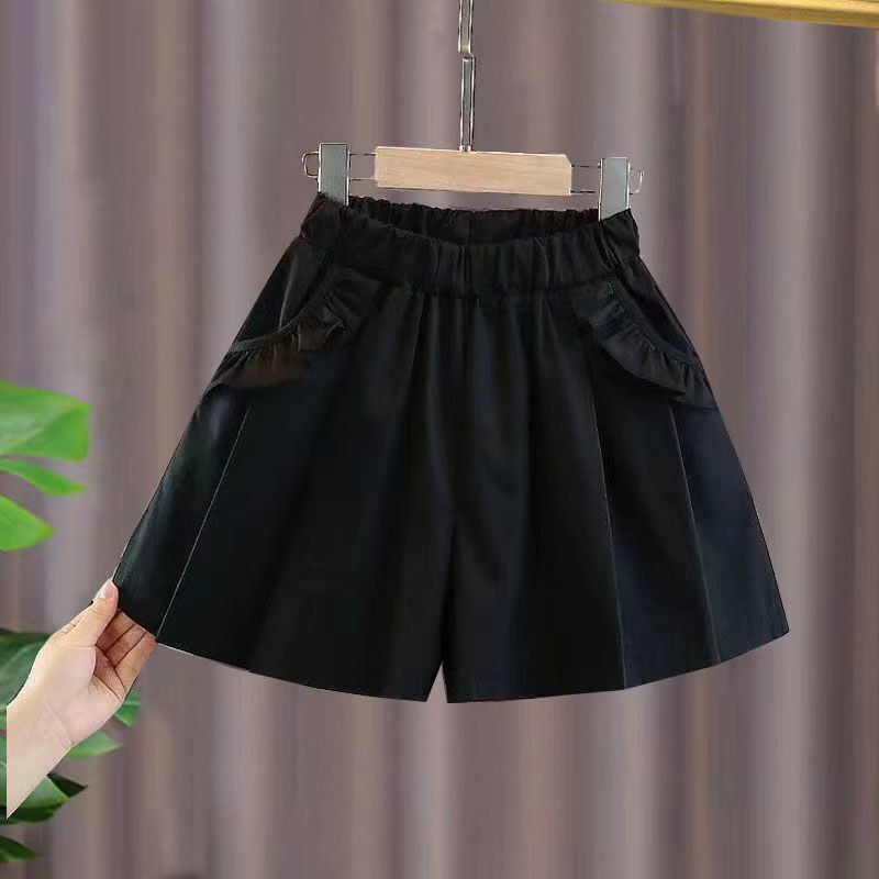 2023. gada bērnu vasaras šorti Masīvi princešu šorti meitenēm Modes meiteņu šorti Bērnu bikses Meiteņu īsās meiteņu apģērbs 2–14 gadi