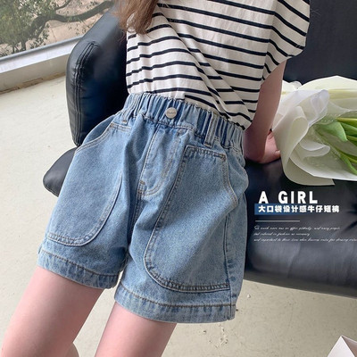 2024 nou primăvară toamnă fete copii pantaloni scurți din blugi bebeluși copii blugi pantaloni haine pentru copii 2-12T