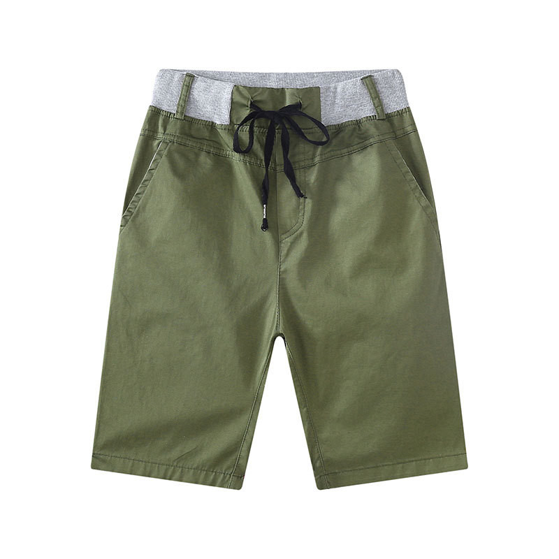 IENENS Suvelapsed Beebipoistele Teksad Riided Puuvillased lühikesed püksid Elastsed vöökohad Lühikesed püksid Lastele Poistele Vabaajarõivad Püksid
