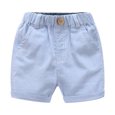 Ljetna moda 2024. 2 3 4 6-10 godina 90-140 cm Dizajn pamučne sportske jednobojne zgodne elastične kratke hlače na pruge za djecu Dječake
