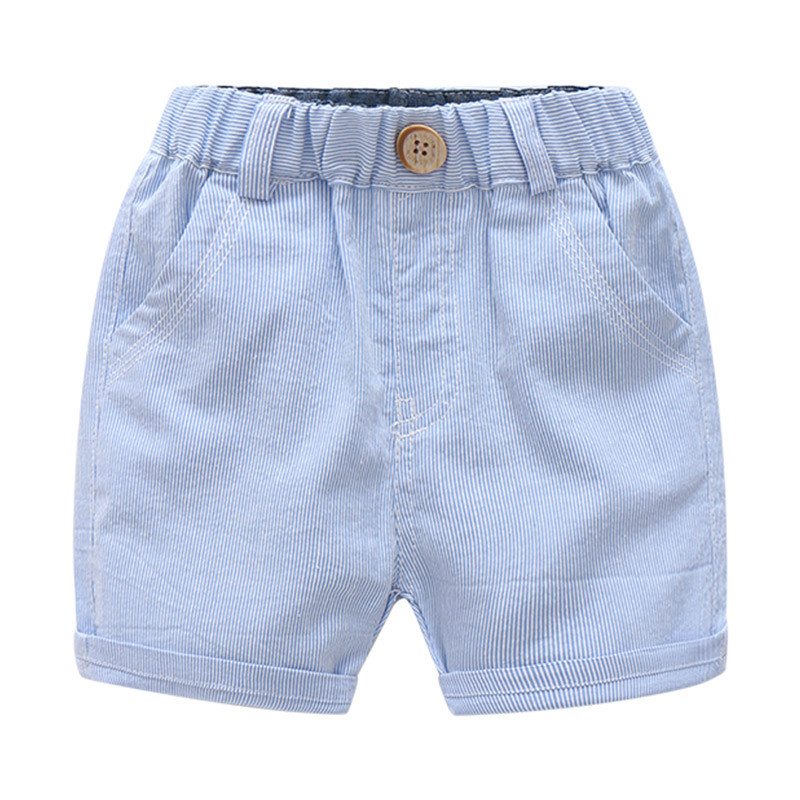 Ljetna moda 2024. 2 3 4 6-10 godina 90-140 cm Dizajn pamučne sportske jednobojne zgodne elastične kratke hlače na pruge za djecu Dječake