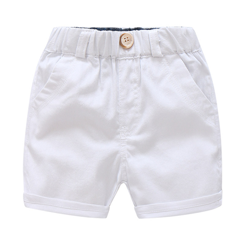 Ljetna moda 2024. 2 3 4 6-10 godina 90-140 cm Dizajn pamučne sportske jednobojne zgodne elastične kratke hlače na pruge za djecu Dječake