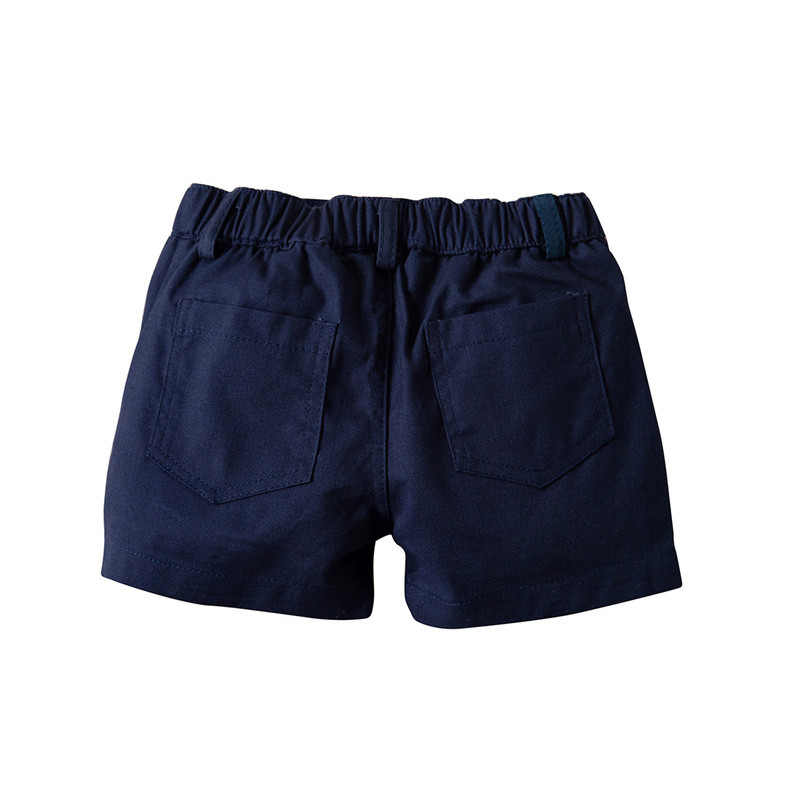 DE PEACH Jauns Vasaras Zīdaiņu Ikdienas Šorti Bikses Zēniem Meitenēm Apģērbi Jaundzimušajiem Toddler Šorti Elastīgi Viduklis Vienkrāsains