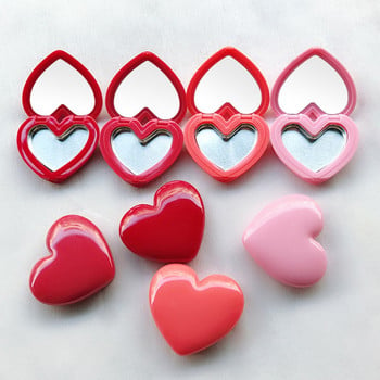 Love Heart Shape Empty Eyeshadow Case Rouge Box Pigment Palette Refillable Foundation Makeup Dispenser New