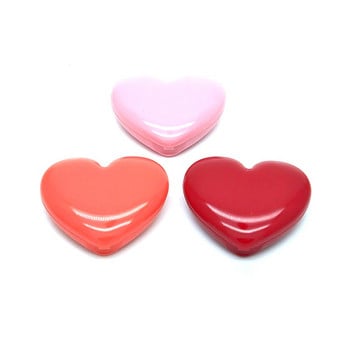 Love Heart Shape Empty Eyeshadow Case Rouge Box Pigment Palette Refillable Foundation Makeup Dispenser New