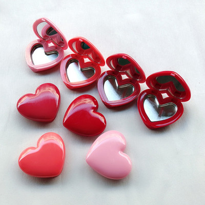 Love Heart Shape Cutie goală pentru fard de pleoape Rouge Ruj Cutie Paleta de pigmenti Dispenser de machiaj pentru fond de ten reîncărcat Nou