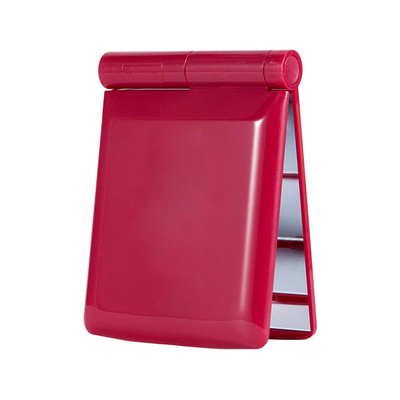 1db 8 LED lámpa Lámpa Női Összehajtható sminktükör Női Kozmetikai Kézzel Összecsukható Hordozható Kompakt Zseb Tükör