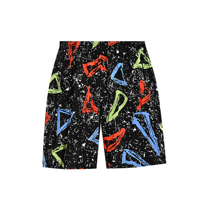 Īsas bikses lieliem zēniem 3 4 5 7 8 9 11 12 13 gadi Bērni Sporta Īsi Ātri Dry Šorti Mode Melni Burti Zīdaiņu Pludmales Šorti