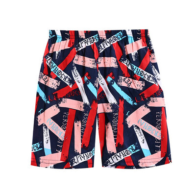 Īsas bikses lieliem zēniem 3 4 5 7 8 9 11 12 13 gadi Bērni Sporta Īsi Ātri Dry Šorti Mode Melni Burti Zīdaiņu Pludmales Šorti