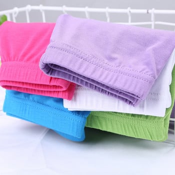 Нови предпазни къси панталони за момичета в цвят бонбон Бельо Клинове за момичета Боксерки Къси плажни панталони за деца 3-13 години