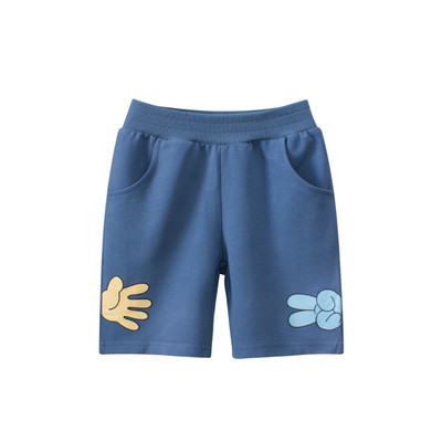 2024, vară, îmbrăcăminte nouă pentru copii, pantaloni scurți pentru băieți, model amuzant, imprimeu cu talie elastică, pantaloni scurți pentru plajă, haine pentru copii
