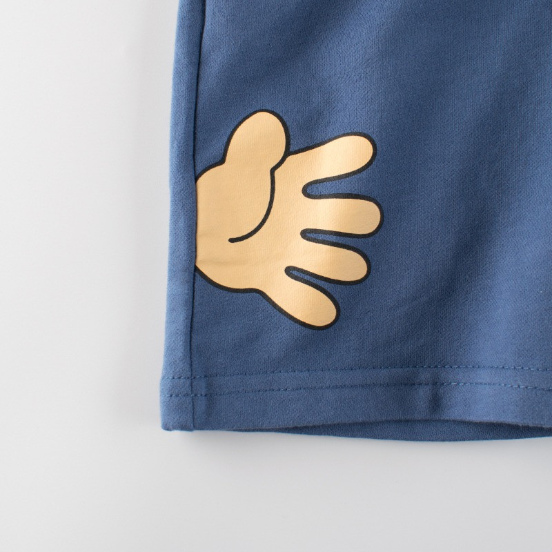 Ljeto 2024. Nova dječja odjeća Kratke hlače za dječake Sportske kratke hlače za plažu Dječja odjeća s printom smiješnog uzorka s elastičnim strukom