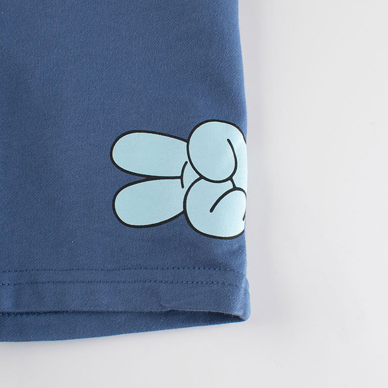 Ljeto 2024. Nova dječja odjeća Kratke hlače za dječake Sportske kratke hlače za plažu Dječja odjeća s printom smiješnog uzorka s elastičnim strukom