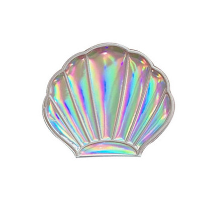 Divpusēji dāvanu studentu roku spoguļi pārģērbšanās kompakts spogulis mini grims spogulis apvalks tualetes spogulis kabatas kosmētikas spogulis