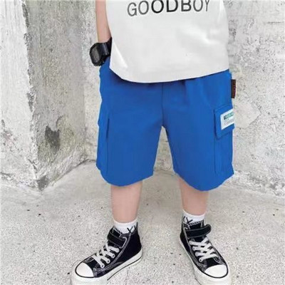 Kratke hlače za dječake 2023. Ljetne dječje široke hlače za dječake tinejdžere Ležerne tanke Cargo kratke hlače s više džepova Dječje pamučne hlače