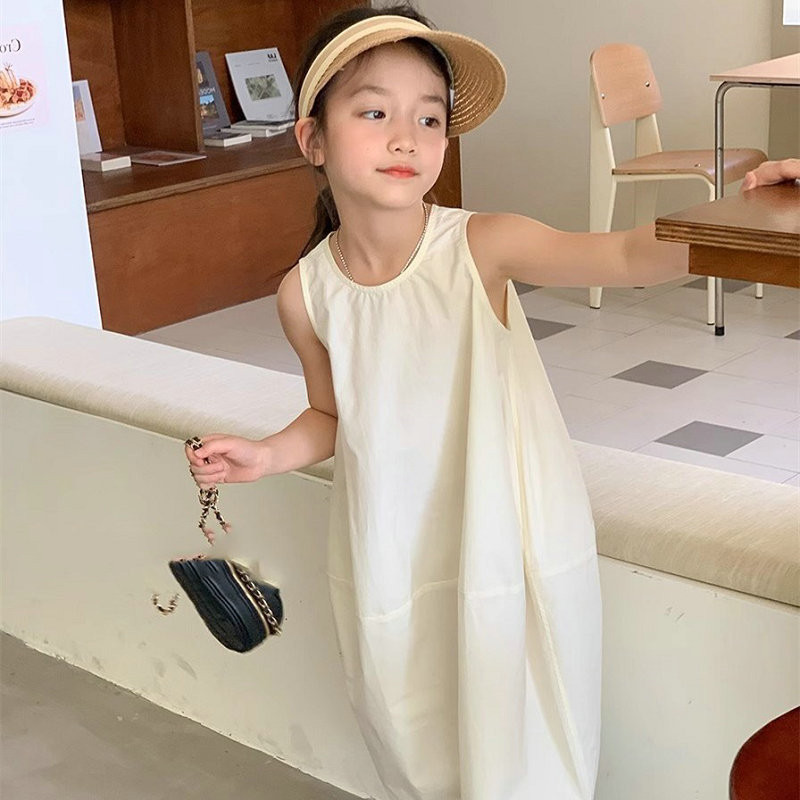 Čista i nježna haljina za djevojčice Haljina princeze Ljetna haljina Nova dječja odjeća, moderna i svestrana