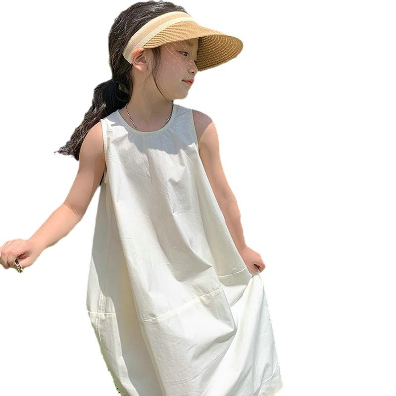 Čista i nježna haljina za djevojčice Haljina princeze Ljetna haljina Nova dječja odjeća, moderna i svestrana