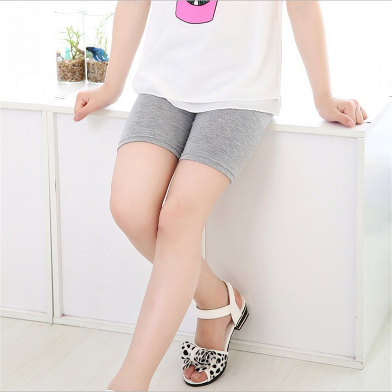 Παιδικά καλοκαιρινά σορτς κορίτσια Δαντέλα Παντελόνια ασφαλείας Παιδικά εσώρουχα Κορίτσια Εσώρουχα Κολάν Βρεφικά ρούχα 3-10 ετών Teen Solid Boxer Short