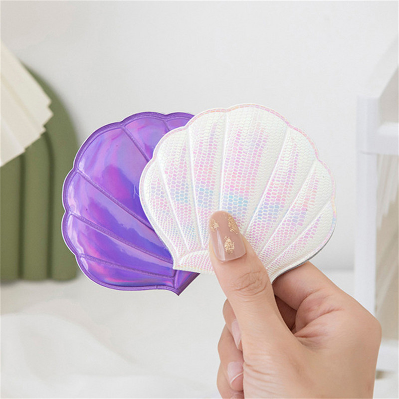 Korpusa formas aplauzuma spogulis abpusējs 2X palielināms tualetes salokāmais lāzers, mini kabatas kosmētiskais spogulis rokām, kompakts skaistumkopšanas spogulis