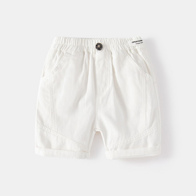 OEING 2023 Ljetne dječje ležerne hlače za dječake od 2-7 godina, kratke hlače za dječake, jednobojne kratke hlače za plažu, jednobojna odjeća za dječake