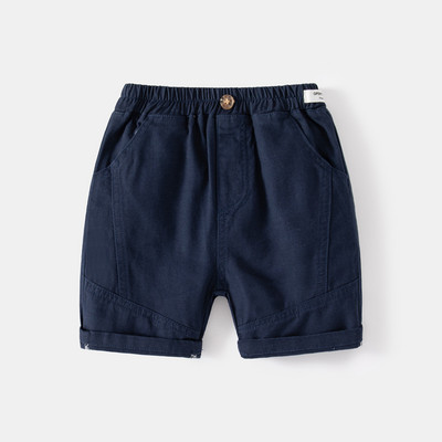 OEING 2023 Ljetne dječje ležerne hlače za dječake od 2-7 godina, kratke hlače za dječake, jednobojne kratke hlače za plažu, jednobojna odjeća za dječake