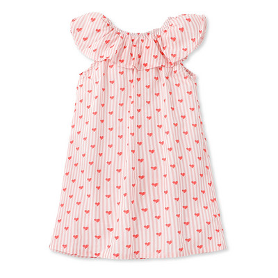 Little Maven Dječja odjeća Djevojčice Ljeto 2024. Nova dječja odjeća Haljine Blagdanske haljine iz crtića Srca Vestidos Pamuk
