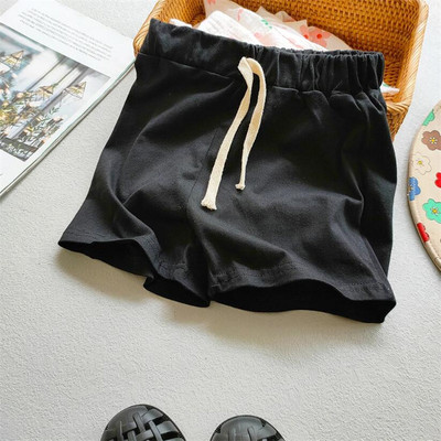 Bērnu meiteņu sporta šorti korejiešu konfektes krāsas kokvilnas biksītes 2-10 gadiem mazuļu zēnu šorti īsās bikses meitenēm vasarā