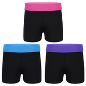 Bērni Meitenes Sporta Šorti Apakšbikses Deju apģērbam Vingrošanas treniņš Fitness Vasaras Plata Elastīga vidukļa Zēna piegriezuma Šorti Aktīvie apģērbi