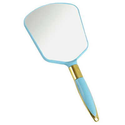 Sievietēm Rokas augstas izšķirtspējas salona rokas spogulis Vanity grims Mirror Vintage