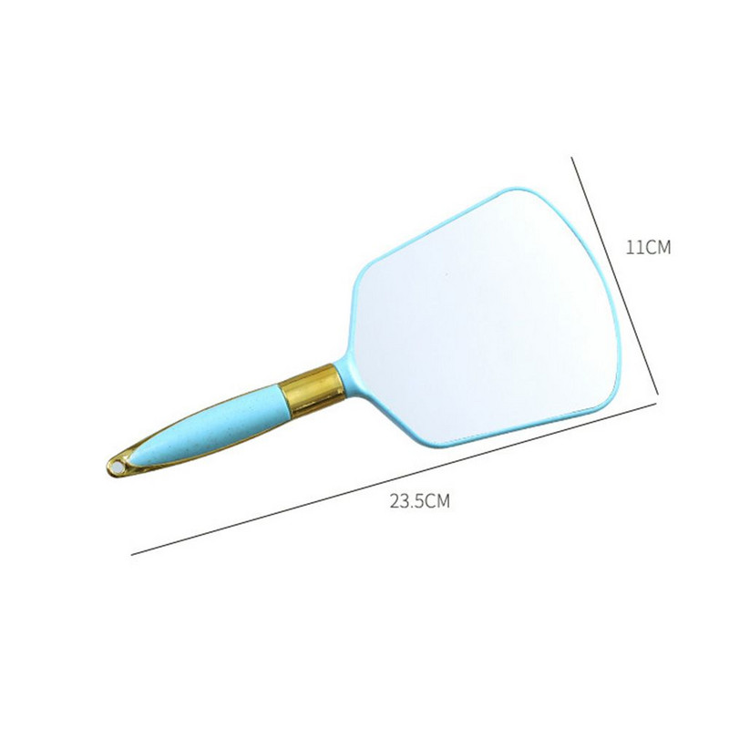 Sievietēm Rokas augstas izšķirtspējas salona rokas spogulis Vanity grims Mirror Vintage