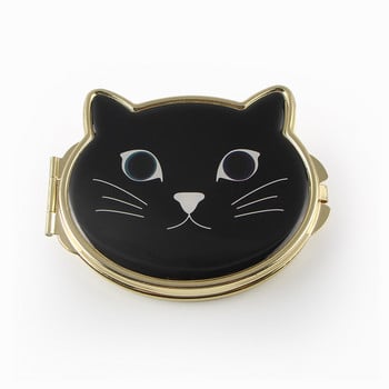 Lovely Cat Face Makeup Compact Mirror Pocket Cosmetic Mirror Δώρο Καθρέφτη