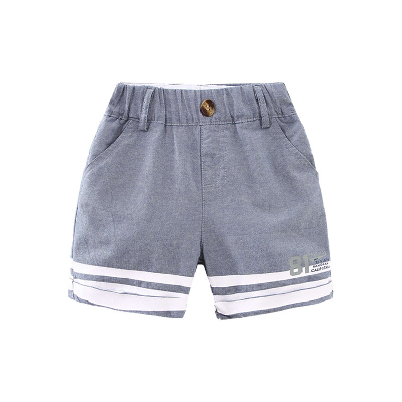 2023-as forró nyár új divat 2 3 4 5 6 7 8 9 10 éves pamut sport húzózsinór csík Jóképű gyerek kisfiú rövidnadrág