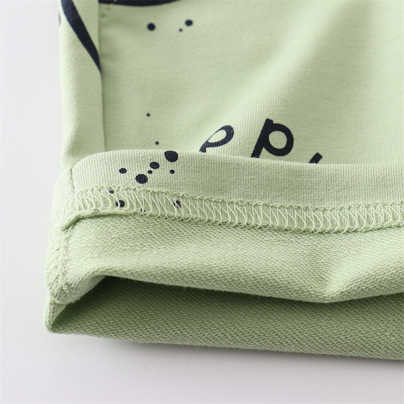 Ugróméterek 2-7T Nyári fiúk rövidnadrágok Mosoly nyomtatás Húzózsinór Baba Fiúk Lányok Rövid nadrágok Ruhák Gyermek Gyerek Nadrágok