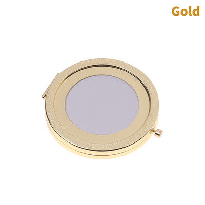 Kokkupandav kosmeetiline kätepeegli meigipeegel Suurendatav kokkupandav kahe taskuga väike meigipeegel reisimiseks mõeldud kosmeetikavahendite jaoks