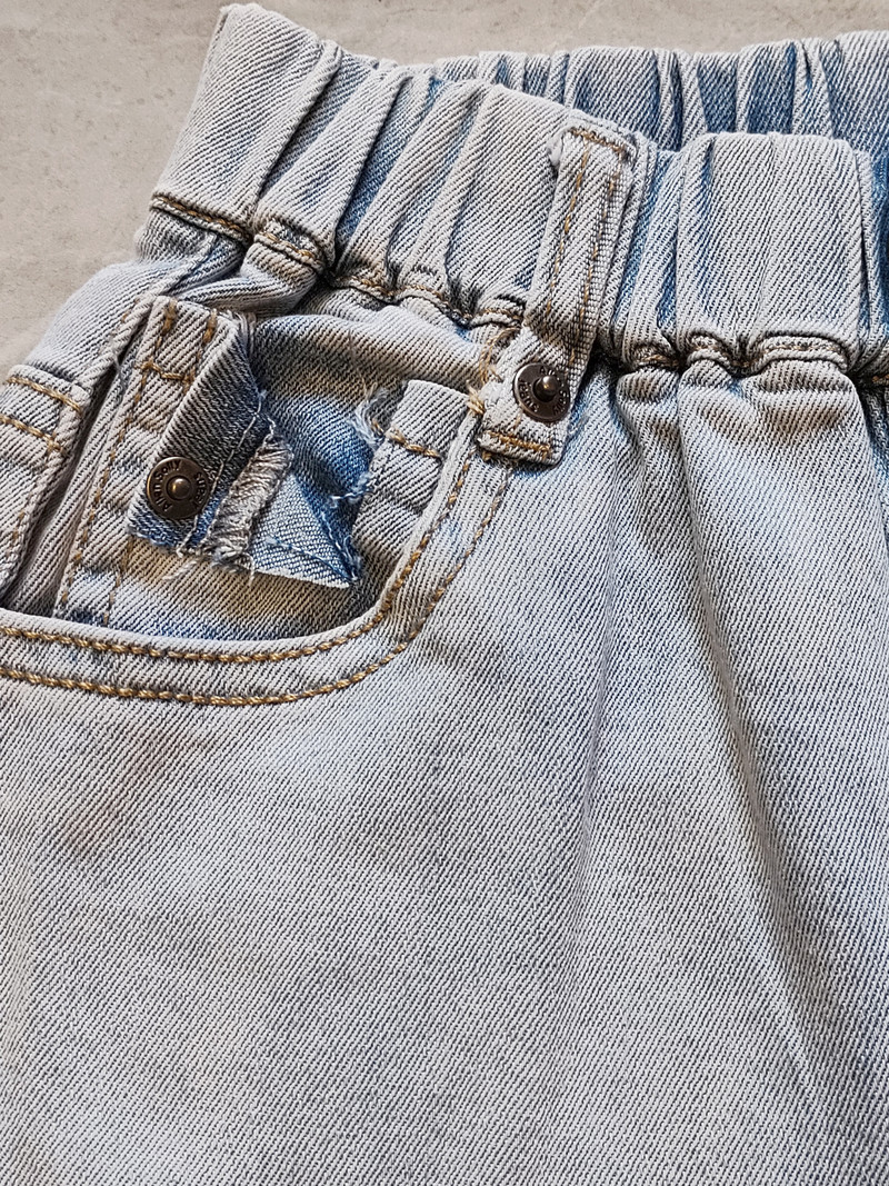 5103 ikdienas mīksti džinsa šorti vasaras bērnu zēnu šorti džinsi brīvi 50%-70% garums