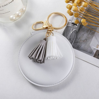 Kétoldalas kerek tükör sminktükör friss színek aranyos hordozható tükörtáska medál utazási méretű zsebtükör női