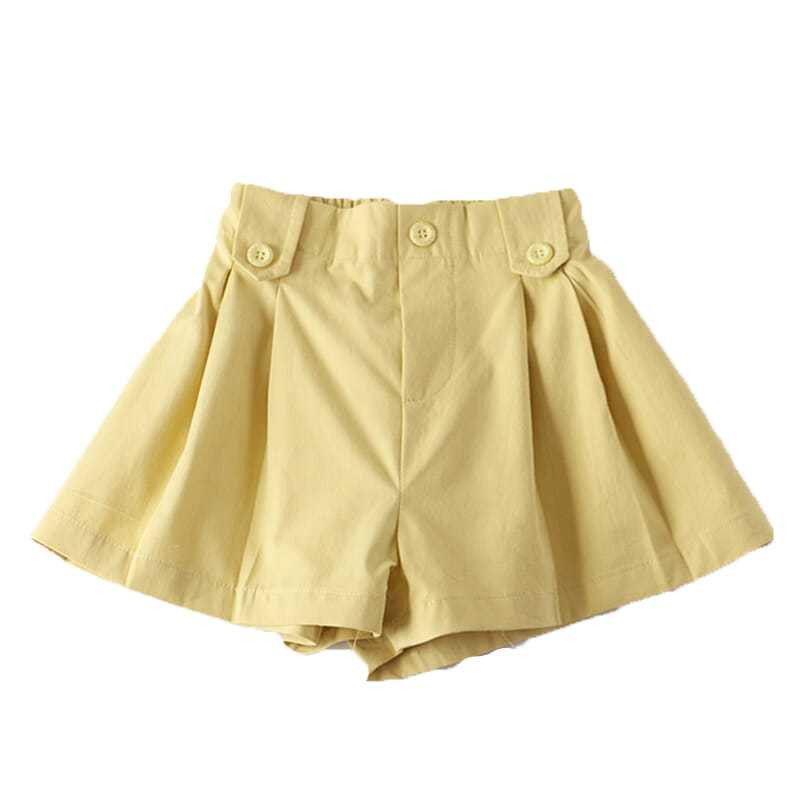 Mazuļu šorti meitenēm Ikdienišķi Solīdi Bērnu Šorti Bērnu Bikses Meiteņu Šorti Vasaras Tievi Bērnu Apģērbi Bērnu Apģērbi 4-11G