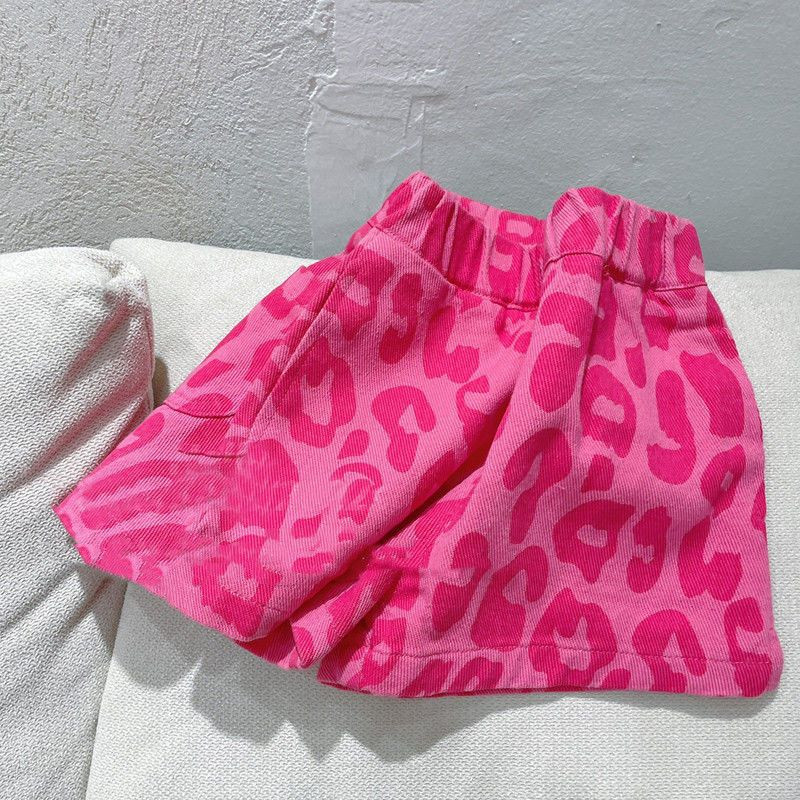 Pusaudžu meiteņu šorti Plānas bikses Vasaras jaunas brīvas ikdienas meiteņu valkātas bikses Bērnu zīdaiņu kokvilnas šorti 3 5 8 9Y