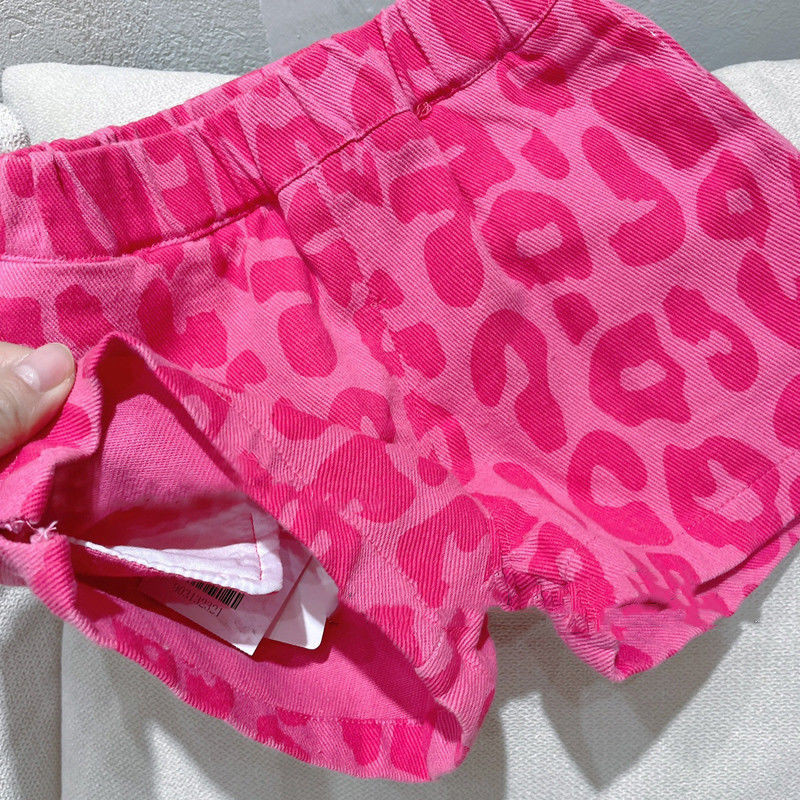 Pusaudžu meiteņu šorti Plānas bikses Vasaras jaunas brīvas ikdienas meiteņu valkātas bikses Bērnu zīdaiņu kokvilnas šorti 3 5 8 9Y