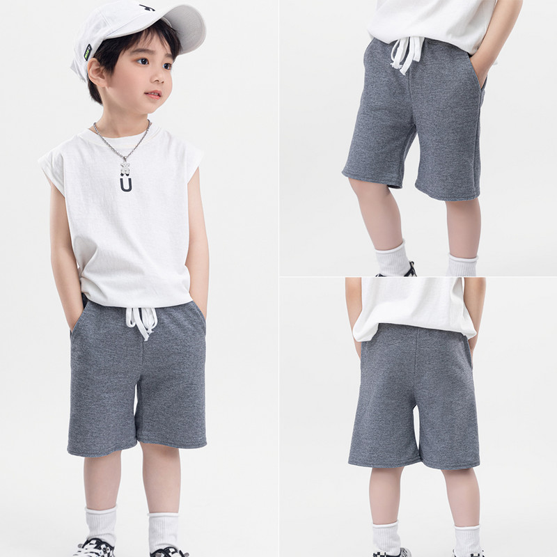 SheeCute pamučne kratke hlače za trčanje s dva džepa za djevojčice i dječake SCH6388