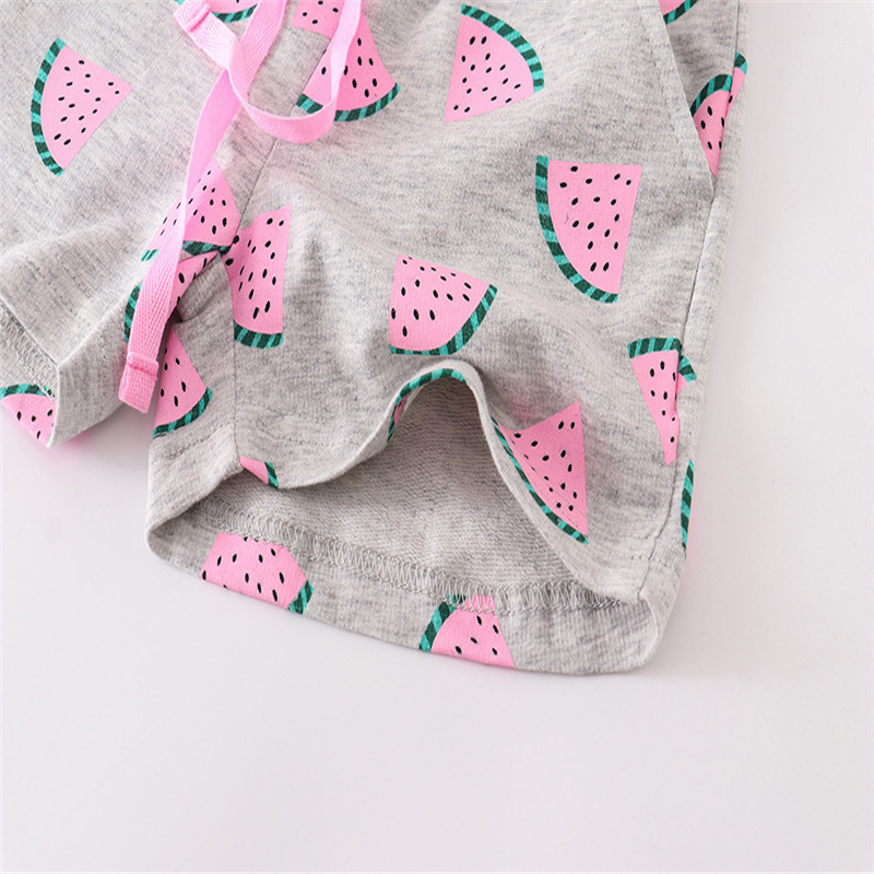 Jumping Meters Novi dolazak Kratke hlače za djevojčice s printom lubenice Ljetna odjeća za bebe Vruće prodavane hlače za malu djecu Hlače za bebe